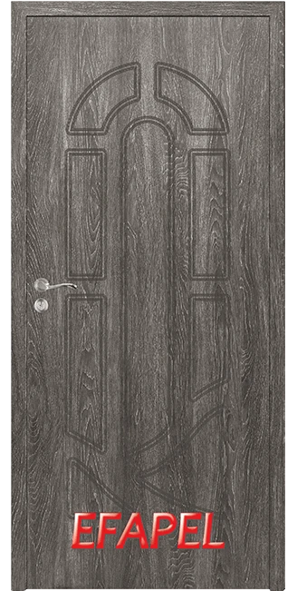 Интериорна врата Efapel 4512p, Сив Ясен