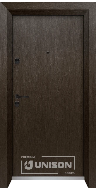 Vhodna Vrata Unison Optima 3100 K Zlaten Kesten Side B